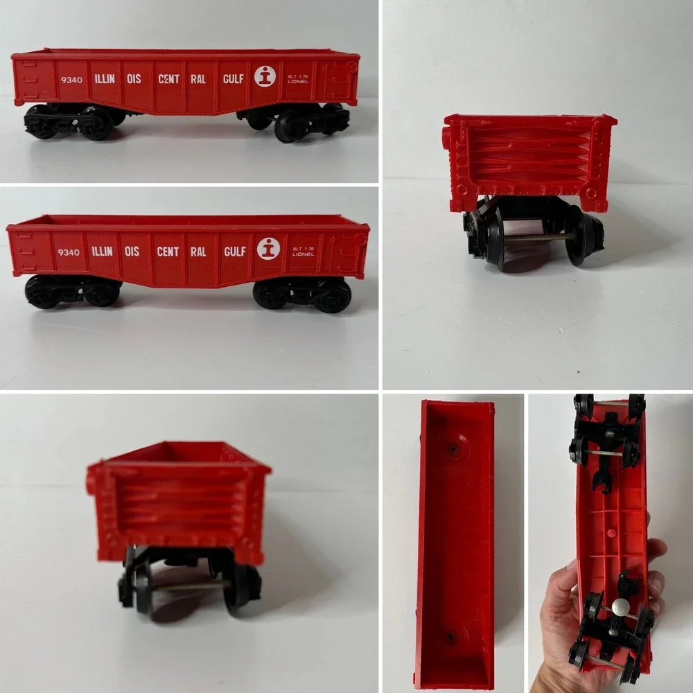 Vintage 1981 Lionel 8902 Train Lot 5 Cars O Gauge Transformer Paperwork Untested